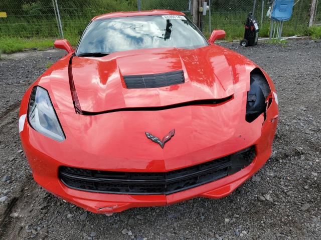 1G1YB2D76K5112381 - 2019 CHEVROLET CORVETTE STINGRAY 1LT RED photo 5