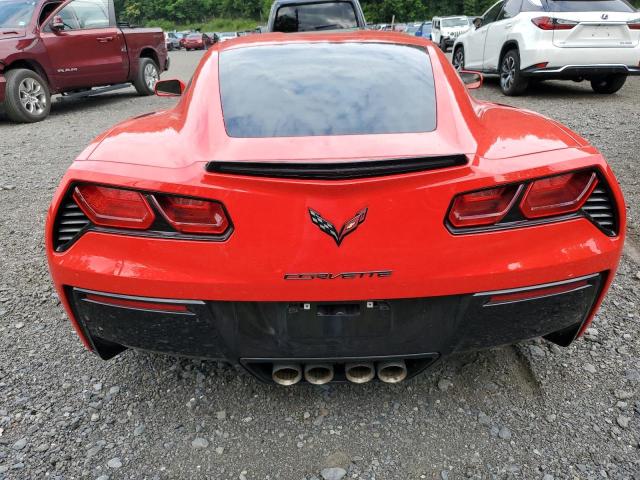 1G1YB2D76K5112381 - 2019 CHEVROLET CORVETTE STINGRAY 1LT RED photo 6