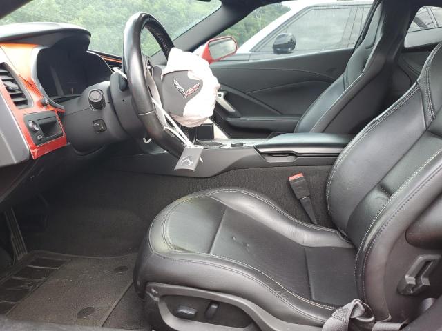 1G1YB2D76K5112381 - 2019 CHEVROLET CORVETTE STINGRAY 1LT RED photo 7