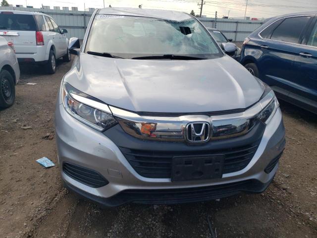 3CZRU6H33KG730295 - 2019 HONDA HR-V LX SILVER photo 5