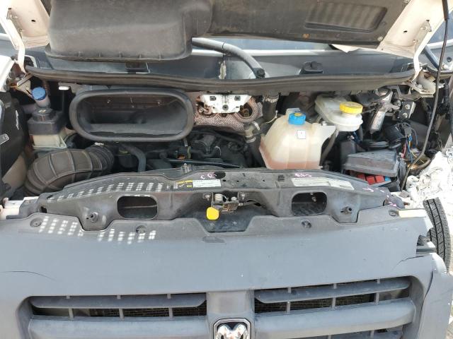 3C6TRVDGXEE129201 - 2014 RAM PROMASTER 2500 HIGH WHITE photo 12