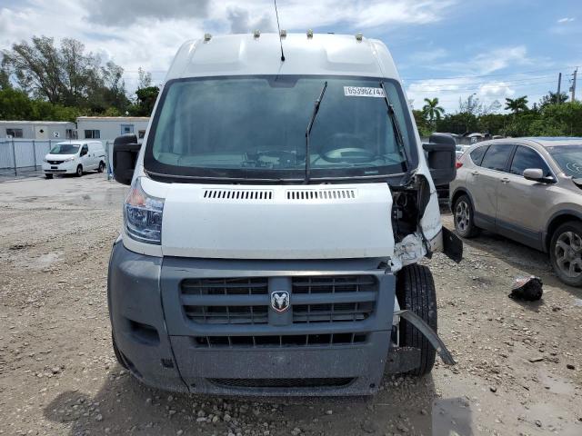 3C6TRVDGXEE129201 - 2014 RAM PROMASTER 2500 HIGH WHITE photo 5