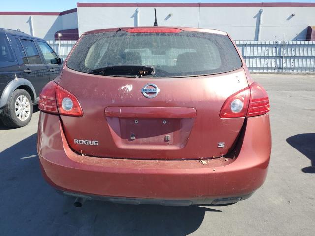 JN8AS58T29W044378 - 2009 NISSAN ROGUE S RED photo 6