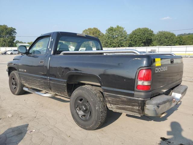 1B7HC16Y61S189806 - 2001 DODGE RAM 1500 BLACK photo 2