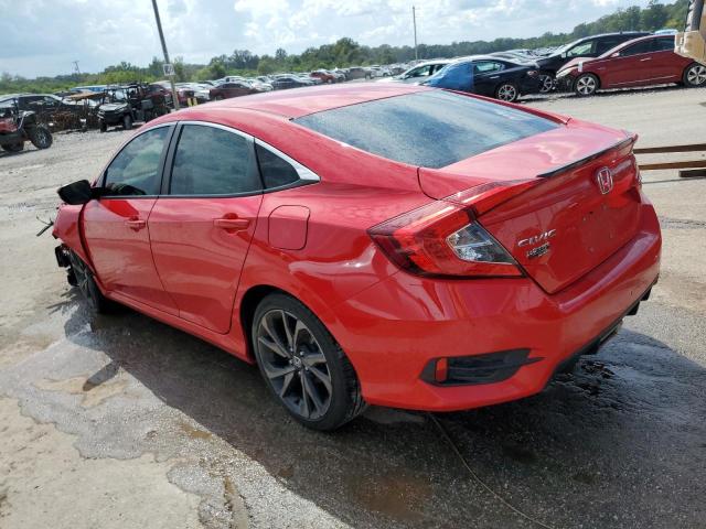 2HGFC2F81LH515942 - 2020 HONDA CIVIC SPORT 红色 照片 2
