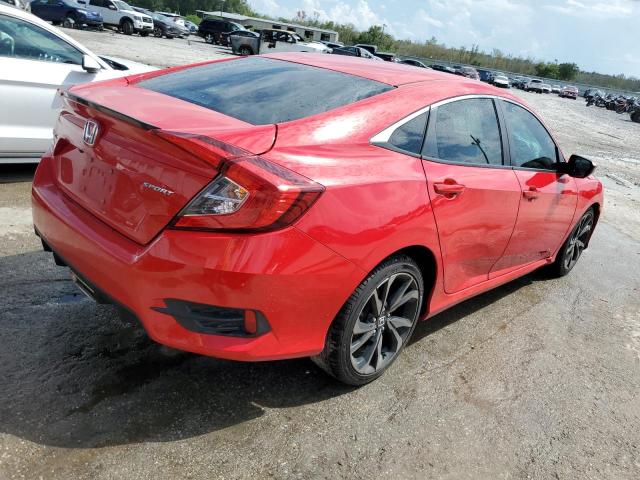2HGFC2F81LH515942 - 2020 HONDA CIVIC SPORT 红色 照片 3