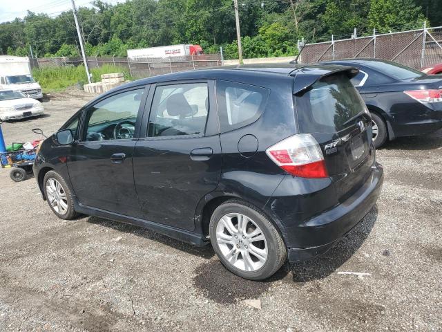 JHMGE8G5XBC001592 - 2011 HONDA FIT SPORT BLACK photo 2