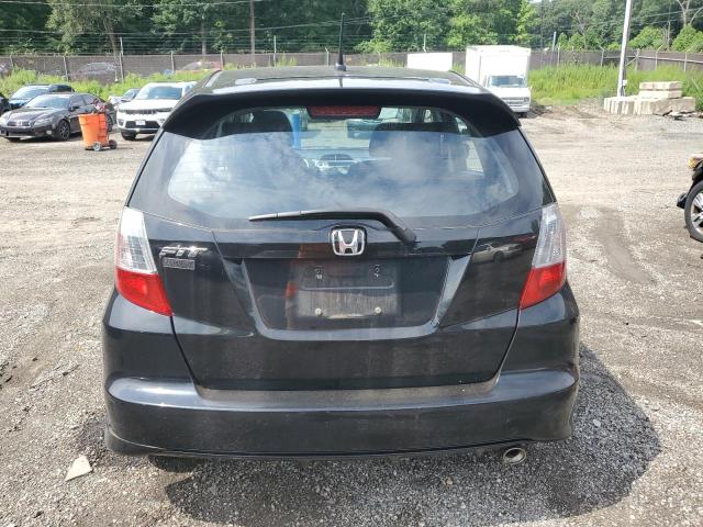 JHMGE8G5XBC001592 - 2011 HONDA FIT SPORT BLACK photo 6