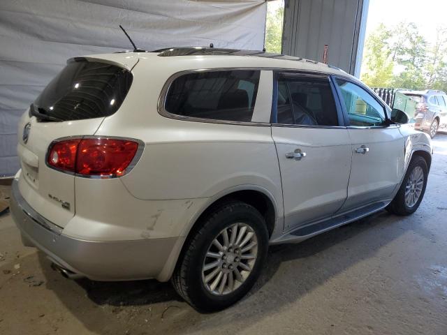 5GAKRCED7BJ350607 - 2011 BUICK ENCLAVE CXL WHITE photo 3