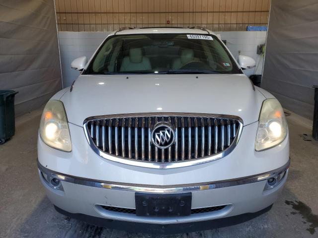 5GAKRCED7BJ350607 - 2011 BUICK ENCLAVE CXL WHITE photo 5