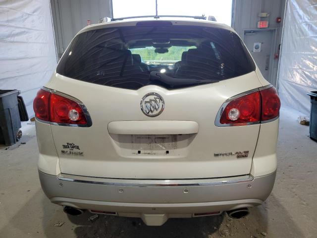 5GAKRCED7BJ350607 - 2011 BUICK ENCLAVE CXL WHITE photo 6