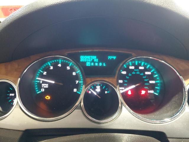 5GAKRCED7BJ350607 - 2011 BUICK ENCLAVE CXL WHITE photo 9