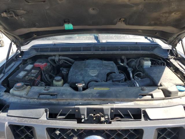 1N6AA0EC9BN302880 - 2011 NISSAN TITAN S 灰色 照片 11