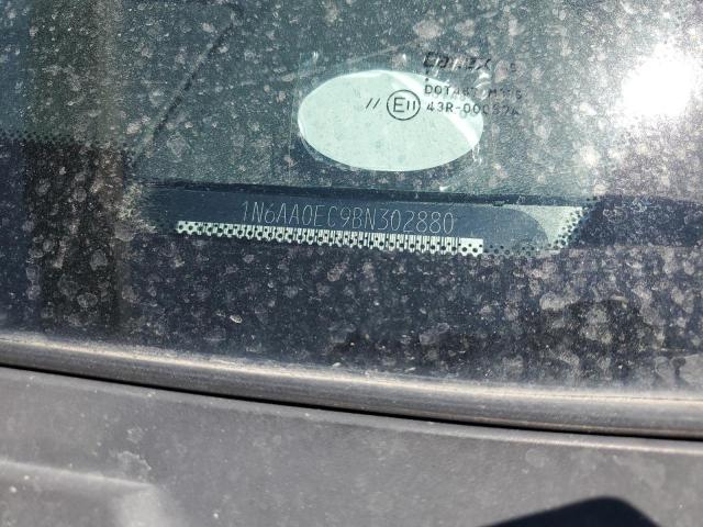 1N6AA0EC9BN302880 - 2011 NISSAN TITAN S 灰色 照片 13
