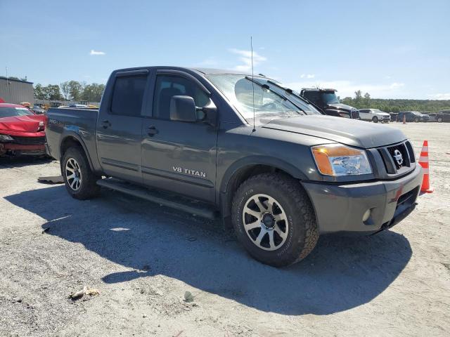 1N6AA0EC9BN302880 - 2011 NISSAN TITAN S 灰色 照片 4
