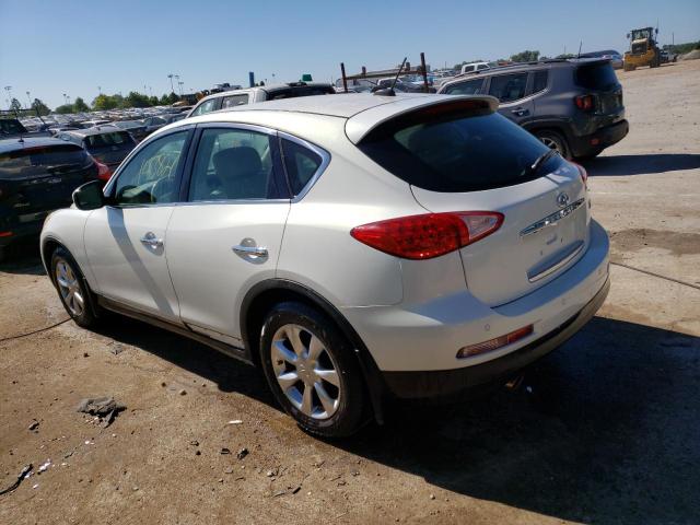 JNKAJ09F78M355792 - 2008 INFINITI EX35 BASE Սպիտակ լուսանկար 2