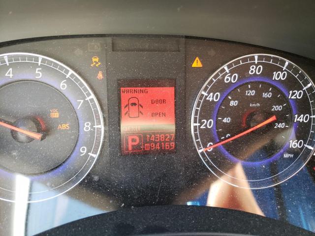 JNKAJ09F78M355792 - 2008 INFINITI EX35 BASE Սպիտակ լուսանկար 9