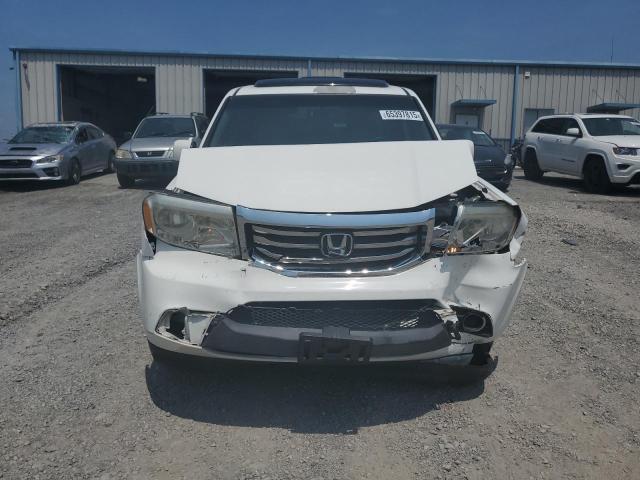 5FNYF3H55EB017940 - 2014 HONDA PILOT EXL WHITE photo 5