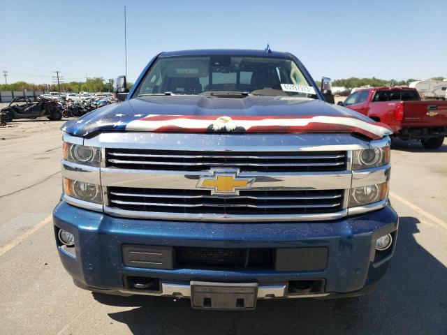 1GC1KXE85FF556977 - 2015 CHEVROLET SILVERADO K2500 HIGH COUNTRY BLUE photo 5