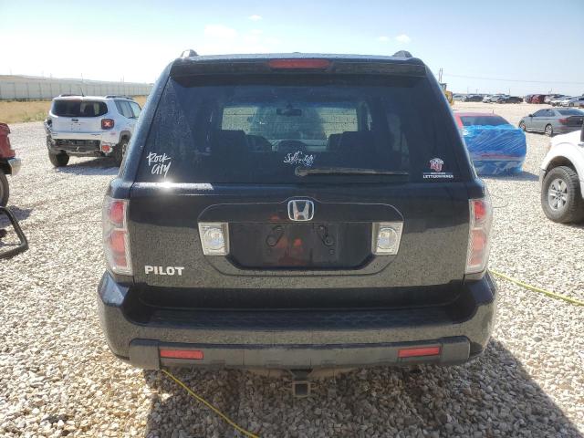 5FNYF28686B029665 - 2006 HONDA PILOT EX BLACK photo 6