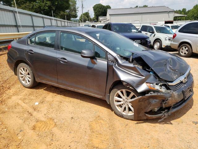 2HGFB2F93CH310098 - 2012 HONDA CIVIC EXL ნაცრისფერი ფოტო 4