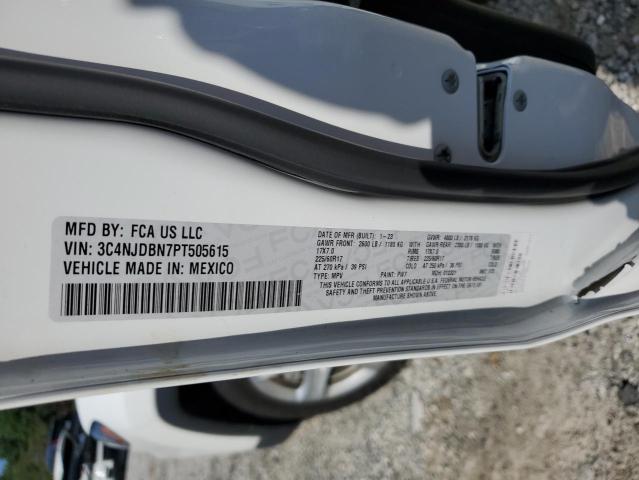 3C4NJDBN7PT505615 - 2023 JEEP COMPASS LATITUDE 白色 照片 14