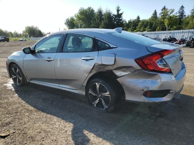 2HGFC1F96HH110587 - 2017 HONDA CIVIC TOURING SILVER photo 2