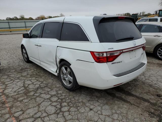 5FNRL5H90BB091211 - 2011 HONDA ODYSSEY TOURING WHITE photo 3