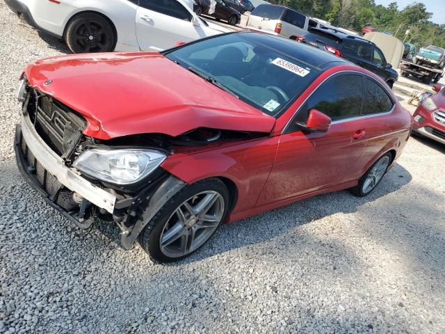 WDDGJ4HB0EG206903 - 2014 MERCEDES-BENZ C 250 RED photo 1