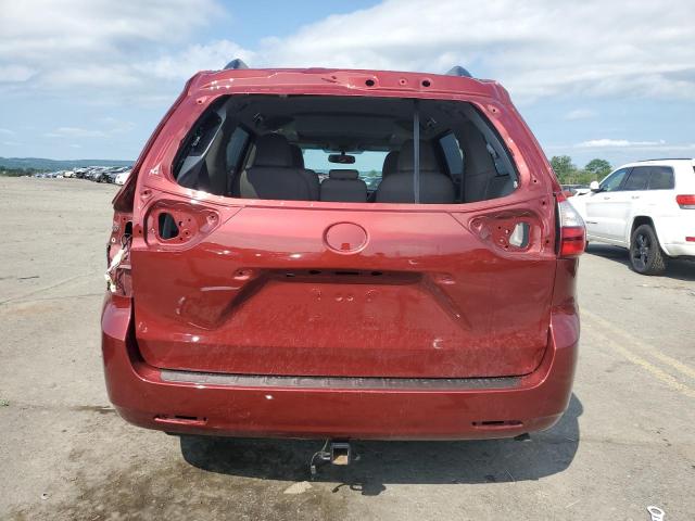5TDYZ3DC8HS786878 - 2017 TOYOTA SIENNA XLE MAROON photo 6