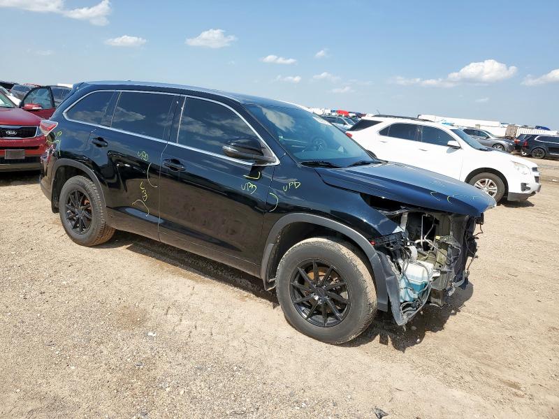 5TDJKRFH7FS106242 - 2015 TOYOTA HIGHLANDER XLE 黑色 照片 4