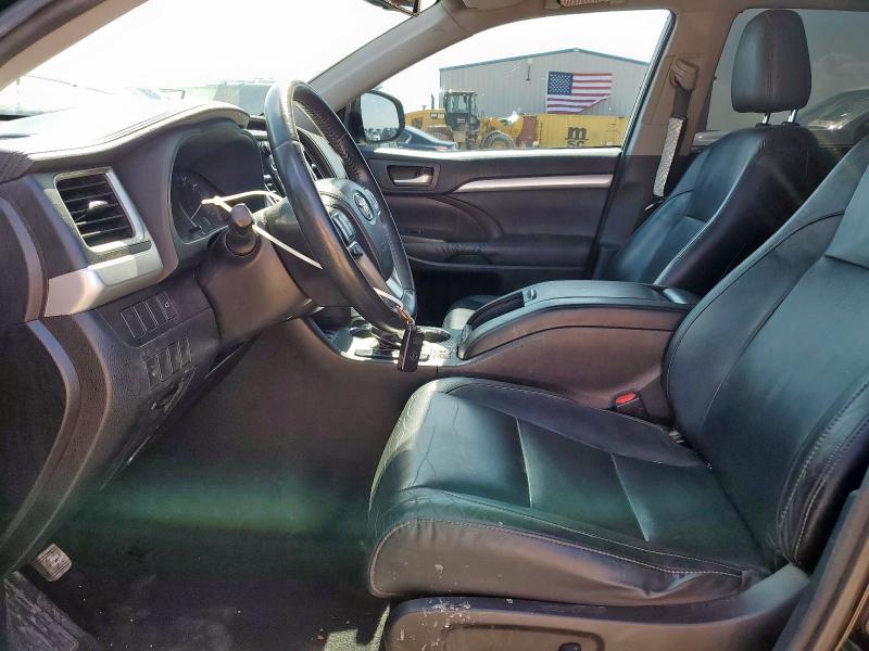 5TDJKRFH7FS106242 - 2015 TOYOTA HIGHLANDER XLE 黑色 照片 7