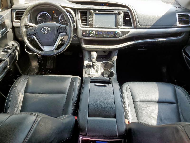 5TDJKRFH7FS106242 - 2015 TOYOTA HIGHLANDER XLE 黑色 照片 8