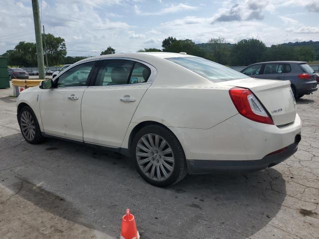 1LNHL9DK0DG611441 - 2013 LINCOLN MKS WHITE photo 2