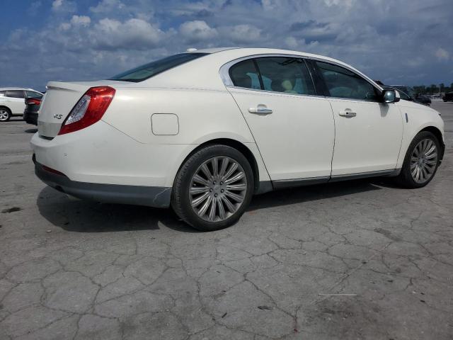 1LNHL9DK0DG611441 - 2013 LINCOLN MKS WHITE photo 3