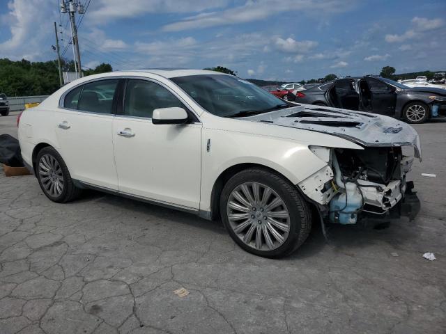 1LNHL9DK0DG611441 - 2013 LINCOLN MKS WHITE photo 4