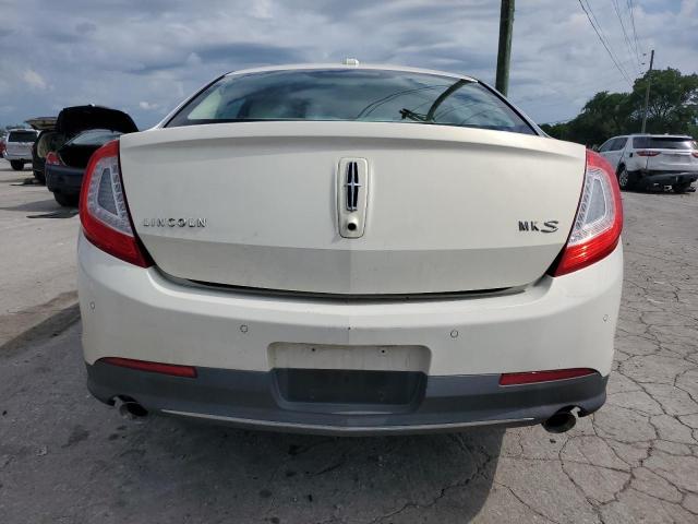 1LNHL9DK0DG611441 - 2013 LINCOLN MKS WHITE photo 6