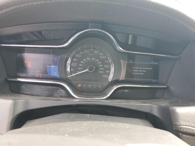 1LNHL9DK0DG611441 - 2013 LINCOLN MKS WHITE photo 9