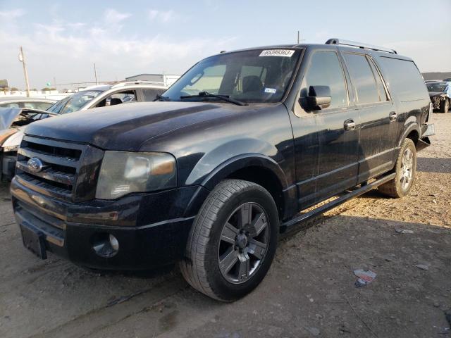 1FMJK1K54AEA33788 - 2010 FORD EXPEDITION EL LIMITED BLACK photo 1