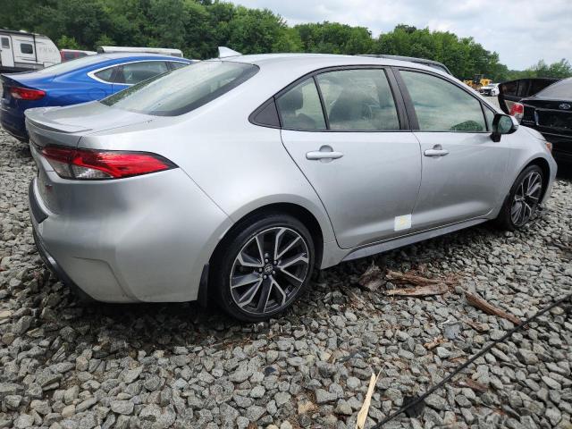 JTDS4RCE1LJ034259 - 2020 TOYOTA COROLLA SE 银色 照片 3