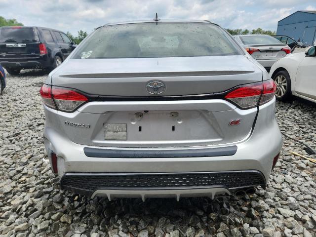 JTDS4RCE1LJ034259 - 2020 TOYOTA COROLLA SE 银色 照片 6