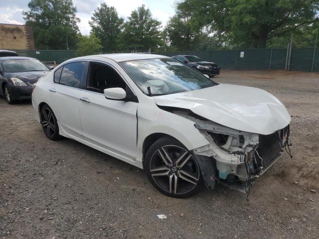 1HGCR2F55HA073518 - 2017 HONDA ACCORD SPORT WHITE photo 4