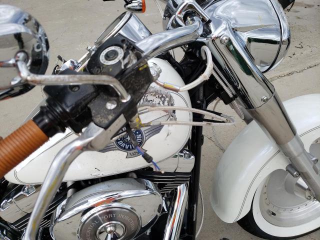 1HD1BXB346Y054621 - 2006 HARLEY-DAVIDSON FLSTFI WHITE photo 9