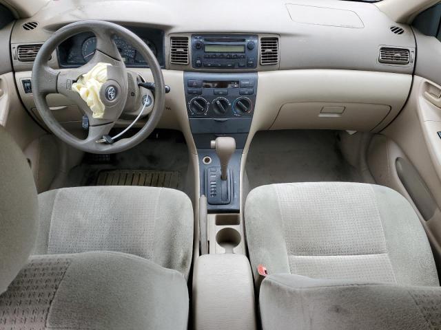 2T1BR32E55C432332 - 2005 TOYOTA COROLLA CE TAN photo 8