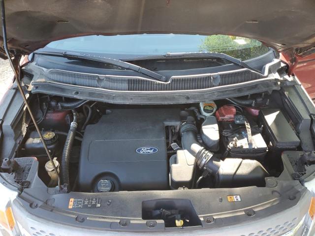 1FM5K7B83DGA31778 - 2013 FORD EXPLORER წითელი ფოტო 12