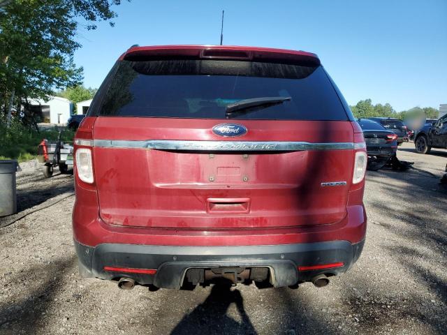 1FM5K7B83DGA31778 - 2013 FORD EXPLORER წითელი ფოტო 6