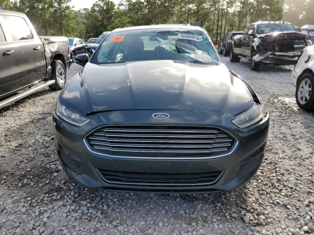 3FA6P0H73FR150688 - 2015 FORD FUSION SE GREEN photo 5