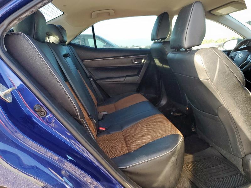 5YFBURHE3FP193485 - 2015 TOYOTA COROLLA L BLUE photo 10