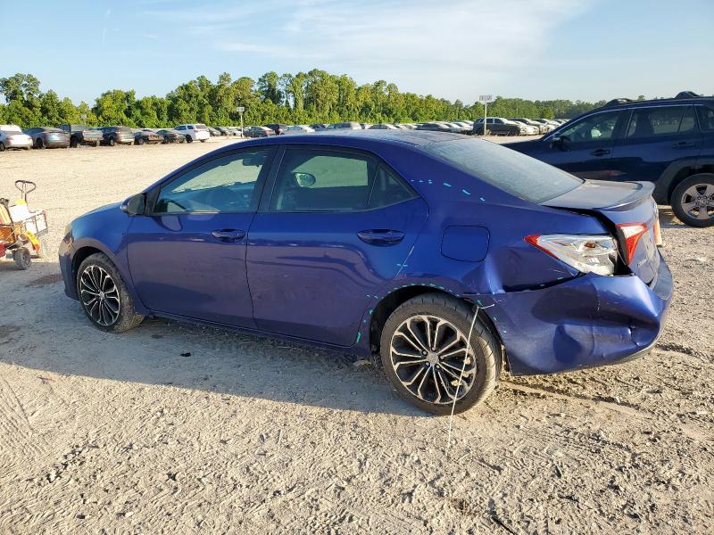 5YFBURHE3FP193485 - 2015 TOYOTA COROLLA L BLUE photo 2