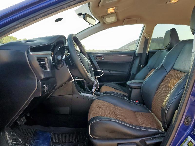 5YFBURHE3FP193485 - 2015 TOYOTA COROLLA L BLUE photo 7